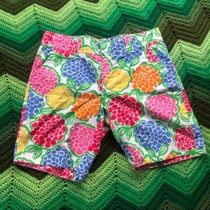 Lilly Pulitzer resort 10” shorts minnie zinni EUC